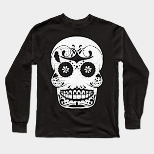 The Skull of Abstract Long Sleeve T-Shirt